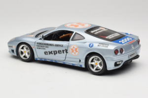 Ferrari 360 Modena Expert #1 Сребрист Bburago 1:18 3348-S1 Метал — снимка 7 от 8