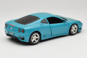Ferrari 360 Modena Migros Лимитирано Издание 333 бр Син Bburago 1:18 3358-G1 Метал — снимка 3 от 8