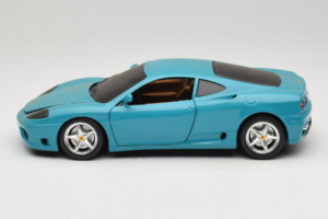 Ferrari 360 Modena Migros Лимитирано Издание 333 бр Син Bburago 1:18 3358-G1 Метал — снимка 4 от 8