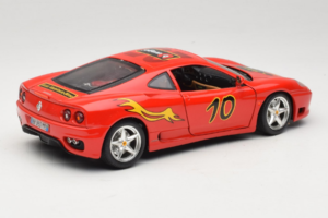 Ferrari 360 Modena #10 5 Jahre IG Bburago Червен Bburago 1:18 3358-P2 Метал — снимка 3 от 8