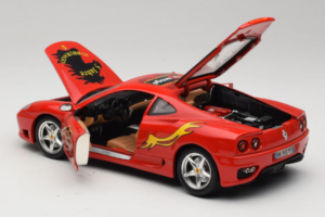 Ferrari 360 Modena #10 5 Jahre IG Bburago Червен Bburago 1:18 3358-P2 Метал — снимка 5 от 8