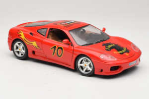 Ferrari 360 Modena #10 5 Jahre IG Bburago Червен Bburago 1:18 3358-P2 Метал — снимка 6 от 8