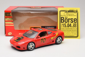 Ferrari 360 Modena #10 5 Jahre IG Bburago Червен Bburago 1:18 3358-P2 Метал — снимка 8 от 8