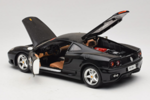 Ferrari 360 Modena #14 Черен Лимитирано Издание Bburago 1:18 3368-B1 Метал — снимка 5 от 8