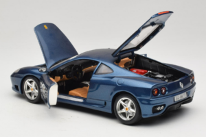 Ferrari 360 Modena #15 Лимитирано Издание Син Металик Bburago 1:18 3358-F1 Метал — снимка 5 от 8
