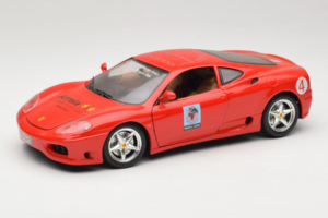 Ferrari 360 Modena Bevro International #4 Лимитирано Издание 111 бр Червен Bburago 1:18 3358-P1 Метал