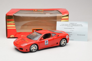 Ferrari 360 Modena Bevro International #4 Лимитирано Издание 111 бр Червен Bburago 1:18 3358-P1 Метал — снимка 8 от 8