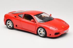 Ferrari 360 Modena Червен Bburago 1:18 3358 Метал — снимка 6 от 8