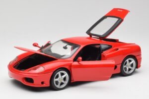 Ferrari 360 Modena Червен Hot Wheels 1:18 25736 Метал — снимка 2 от 8