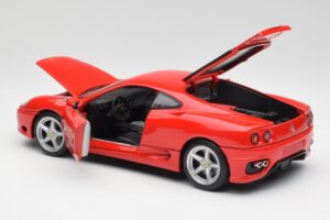 Ferrari 360 Modena Червен Hot Wheels 1:18 25736 Метал — снимка 5 от 8