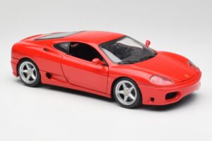 Ferrari 360 Modena Червен Hot Wheels 1:18 25736 Метал — снимка 6 от 8