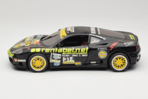 Ferrari 360 Modena Rentabel #314 Gagliardi Черен Bburago 1:18 3378-B1 Метал — снимка 4 от 8