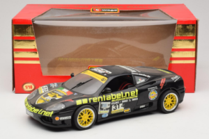 Ferrari 360 Modena Rentabel #314 Gagliardi Черен Bburago 1:18 3378-B1 Метал — снимка 8 от 8