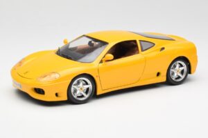 Ferrari 360 Modena Жълт Bburago 1:18 3368 Метал