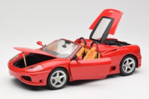 Ferrari 360 Spider Червен Hot Wheels 1:18 FER129 Метал — снимка 2 от 8
