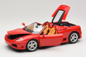 Ferrari 360 Spider Червен Hot Wheels 1:18 27774-M1 Метал — снимка 2 от 8