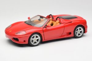 Ferrari 360 Spider Червен Hot Wheels 1:18 FER129 Метал