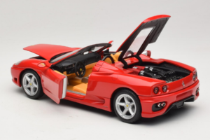 Ferrari 360 Spider Червен Hot Wheels 1:18 27774-M1 Метал — снимка 5 от 8