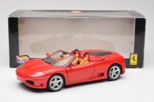 Ferrari 360 Spider Червен Hot Wheels 1:18 FER129 Метал — снимка 8 от 8