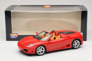 Ferrari 360 Spider Червен Hot Wheels 1:18 27774-M1 Метал — снимка 8 от 8