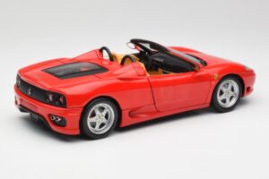 Ferrari 360 Spider Червен Hot Wheels 1:18 57310 Метал — снимка 3 от 8