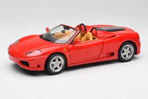 Ferrari 360 Spider Червен Hot Wheels 1:18 57310 Метал