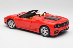 Ferrari 360 Spider Червен Hot Wheels 1:18 57310 Метал — снимка 7 от 8