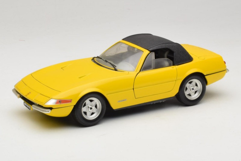 Ferrari 365 GTS/4 Daytona Кабриолет Жълт Techno Giodi 1:18 740028 Метал