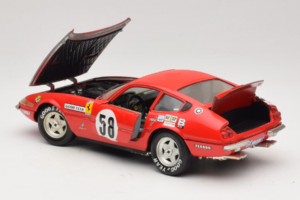 Ferrari 365 GTB/4 Daytona Berlinetta #58 Червен Techno Giodi 1:18 40011 Метал — снимка 5 от 8