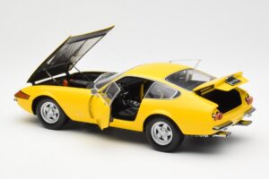 Ferrari 365 GTB/4 Daytona Жълт Kyosho 1:18 08162Y Метал — снимка 5 от 8
