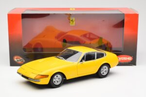 Ferrari 365 GTB/4 Daytona Жълт Kyosho 1:18 08162Y Метал — снимка 8 от 8