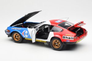 Ferrari 365 GTB/4 #39 J-C. Andruet / Lena 24 Hours of Le Mans 1972 Kyosho 1:18 08164E Метал — снимка 5 от 8