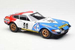 Ferrari 365 GTB/4 #39 J-C. Andruet / Lena 24 Hours of Le Mans 1972 Kyosho 1:18 08164E Метал — снимка 6 от 8