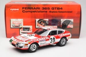 Ferrari 365 GTB4 Competizione #39 1973 Kyosho 1:18 08164F Метал — снимка 8 от 8