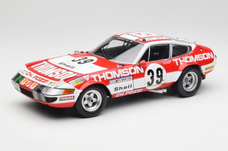 Ferrari 365 GTB4 Competizione #39 1973 Kyosho 1:18 08164F Метал