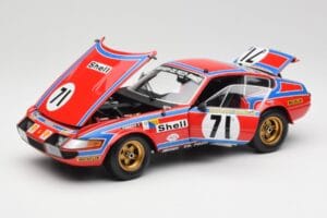Ferrari 365 GTB4 Competizione #71 24 Hours of Le Mans 1974 Kyosho 1:18 08164A Метал — снимка 2 от 8