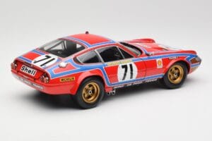Ferrari 365 GTB4 Competizione #71 24 Hours of Le Mans 1974 Kyosho 1:18 08164A Метал — снимка 3 от 8