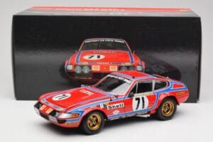 Ferrari 365 GTB4 Competizione #71 24 Hours of Le Mans 1974 Kyosho 1:18 08164A Метал — снимка 8 от 8