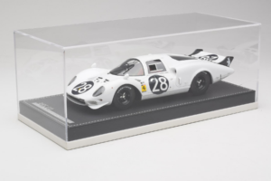 Ferrari 365 P2 #28 M. Gregory / J. Schlesser NART 24 Hours of Daytona 1967 Бял AB Models 1:18 REMC019 Смола — снимка 2 от 6