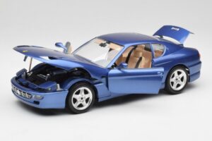 Ferrari 456 GT Blu Pozzi Bburago 1:18 3036-M3 Метал — снимка 2 от 8