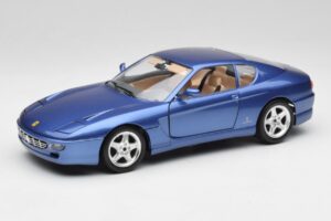Ferrari 456 GT Blu Pozzi Bburago 1:18 3036-M3 Метал