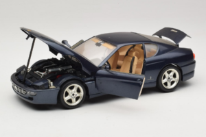 Ferrari 456 GT Син Bburago 1:18 3036-B1 Метал — снимка 2 от 8