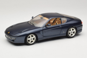 Ferrari 456 GT Син Bburago 1:18 3036-B1 Метал