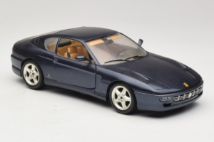 Ferrari 456 GT Син Bburago 1:18 3036-B1 Метал — снимка 6 от 8
