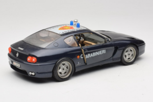 Ferrari 456 GT Carabinieri Черен Bburago 1:18 3036-B3 Метал — снимка 3 от 8