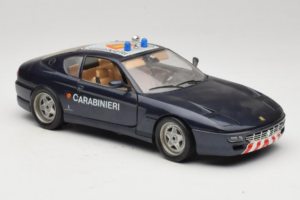 Ferrari 456 GT Carabinieri Черен Bburago 1:18 3036-B3 Метал — снимка 6 от 8