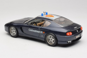 Ferrari 456 GT Carabinieri Черен Bburago 1:18 3036-B3 Метал — снимка 7 от 8