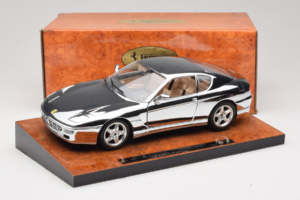 Ferrari 456 GT Chrome Silver Bburago 1:18 3746-R1 Метал — снимка 8 от 8