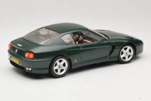 Ferrari 456 GT Тъмнозелен Bburago 1:18 3046-GR1 Метал — снимка 3 от 8