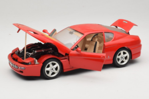 Ferrari 456 GT Ferrari Model Club Червен Bburago 1:18 3036-P1 Метал — снимка 2 от 8